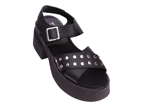 Sandalias Pigat Mujer Cruzada Con Tachas