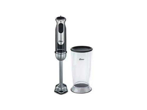 Batidora De Inmersion Stick Mixer Oster 2802 Con Vaso 800w Color Negro