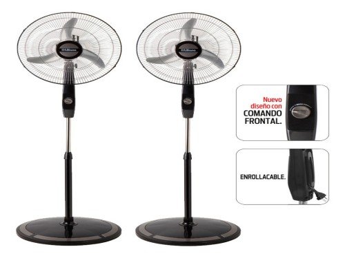 Ventilador De Pie Liliana 18 Pulgadas 75w 3 Velocidades