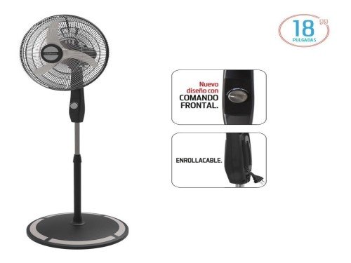 Ventilador De Pie Liliana 18' Vpc18m 75w 3 Velocidades