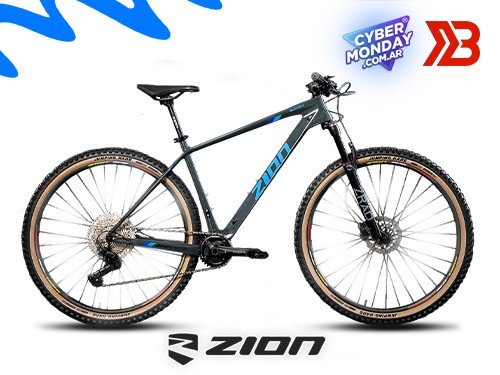 BICICLETA DE CARBONO RODADO 29 ZION DIABLO 12v SHIMANO