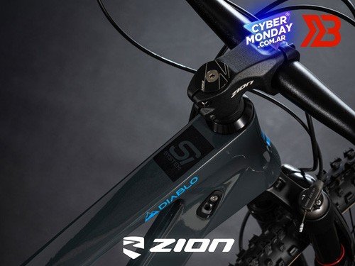 BICICLETA DE CARBONO RODADO 29 ZION DIABLO 12v SHIMANO