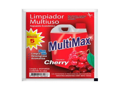 Limpiador Multiuso Cherry Multimax -Pedido Mínimo: $110.000 -SOLO CABA