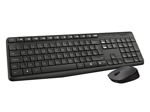 Kit de Teclado y Mouse Inalambrico Logitech MK235 USB en Español