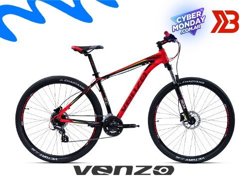 BICICLETA VENZO PRIMAL RODADO 29 FRENO HIDRAULICOS 24 VELOCIDADES SENS