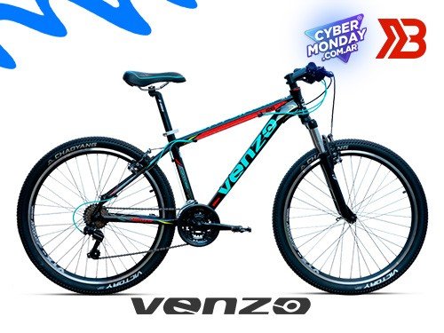 BICICLETA RODADO 29 VENZO SKYLINE EVO 21 VELOCIDADES SHIMANO