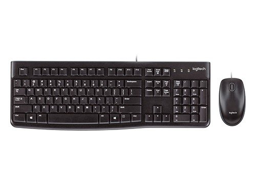 Kit de Teclado y Mouse Logitech MK120 USB en Español