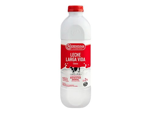 Leche Larga Vida La Serenísima Clásica 1 L llevas 3x2