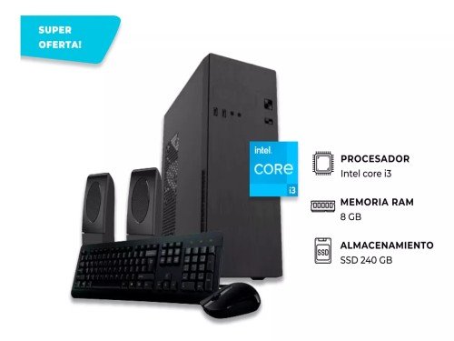 PC i3 8Gb SSD 240Gb