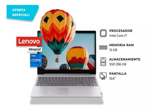 Notebook Lenovo 15.6 Fhd I7 8va 12gb Ddr4 Ssd 256gb W10