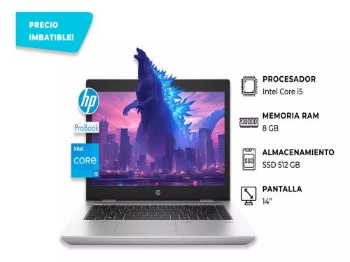 Notebook Hp I5 10ma Gen. 8gb Ddr4 Ssd 512gb Full Hd W10p