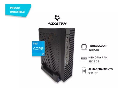 Mini PC Foxstar i5 8Gb SSD 1Tb