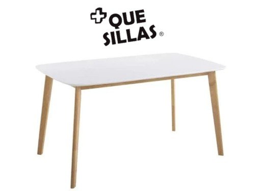 Mesa Comedor Nordica Rectangular Claire  140 X 80