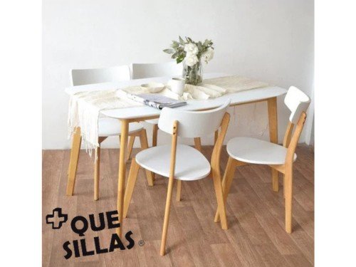 Mesa Comedor Nordica Rectangular Claire  140 X 80