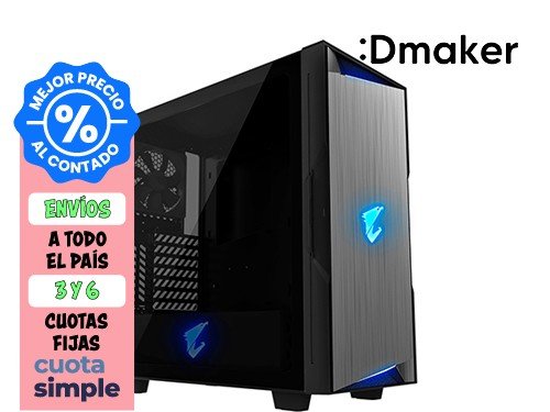 GABINETE GIGABYTE AORUS AC300G CON VIDRIO LATERAL