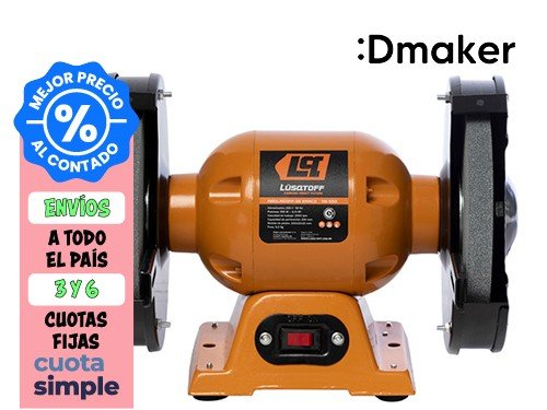 AMOLADORA DE BANCO LUSQTOFF 16MM 2950RPM 550W