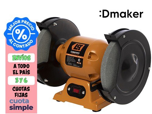 AMOLADORA DE BANCO LUSQTOFF 16MM 2950RPM 550W