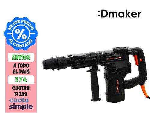 MARTILLO DEMOLEDOR LUSQTOFF 1300W 2400GPM + ACCESORIOS