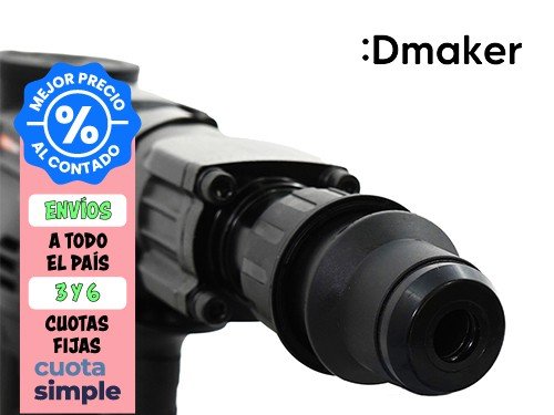 MARTILLO DEMOLEDOR LUSQTOFF 1300W 2400GPM + ACCESORIOS