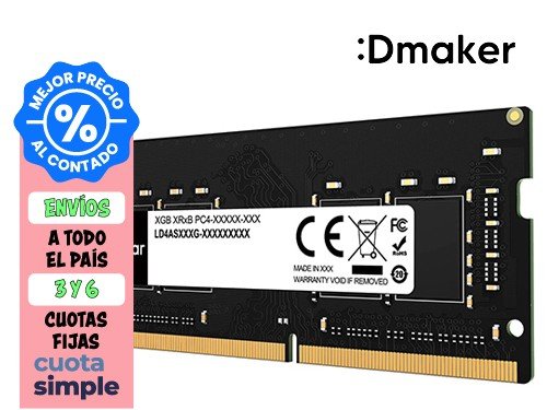 MEMORIA RAM 16GB DDR4 3200MHZ LEXAR PARA NOTEBOOK