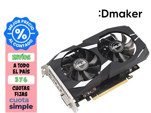 PLACA DE VIDEO ASUS DUAL GEFORCE RTX 3050 6GB GDDR6 OC EDITION FP32