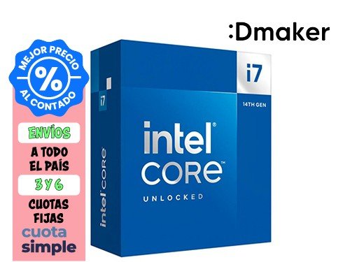 MICROPROCESADOR INTEL CORE I7-14700K 14TH GEN LGA1700 