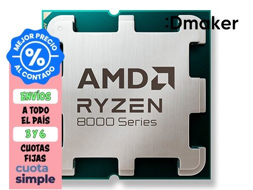 MICROPROCESADOR AMD RYZEN 5 8600G AM5 HEXA CORE 4.3 GHZ- 5.0 GHZ -BOX