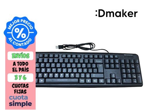 TECLADO SLIM MULTIMEDIA GFAST CONEXION USB KEQ-022