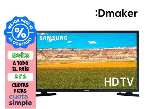 SMART TV LED 32" HD SAMSUNG UN32T4300AG