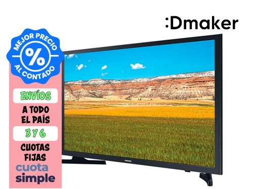 SMART TV LED 32" HD SAMSUNG UN32T4300AG