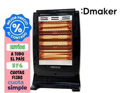 CALEFACTOR INFRARROJO PROTALIA HN16I 1600W 2 NIVELES