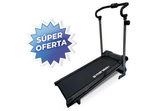 Cinta de correr Caminadora  magnética hasta 100 kg Ranbak  530 oferta!