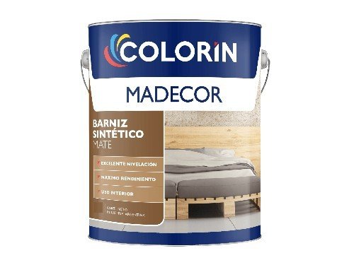 Barniz Madecor interior mate Colorín 1 litro