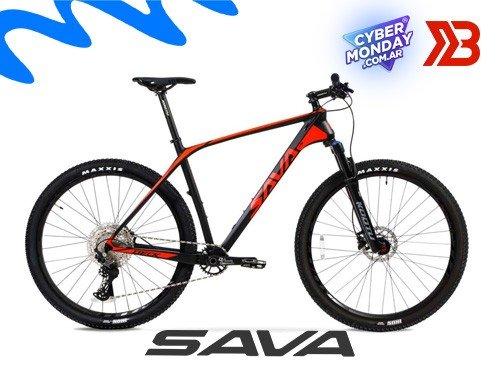 Bicicleta Rodado 29 MTB SAVA DECK 6.1 Carbono 1x12 Shimano Deore