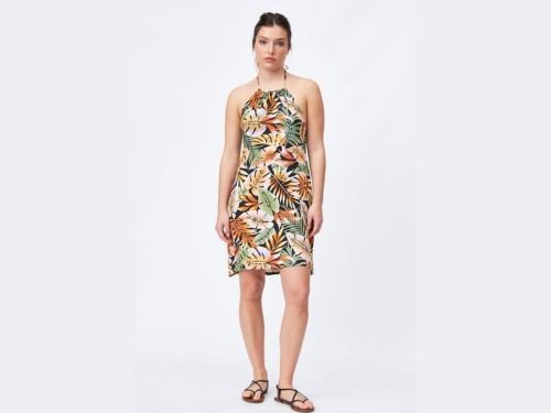 Vestido Postcard Halter Billabong