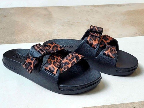 CHANCLA MUJER AMY LEOPARD URBAN COW