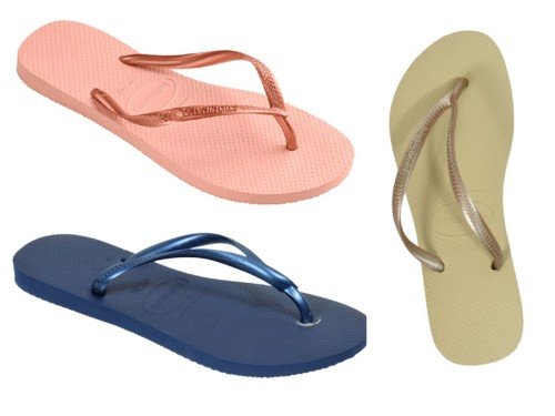 Ojotas Havaianas Originales Slim Dama Brasil