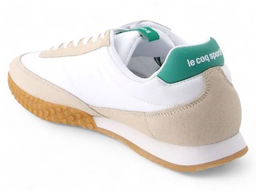 Zapatillas Le Coq Sportif Veloce Sport Blanco Beige Verde