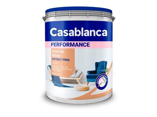 Pintura interior mate Casablanca Performance 20 litros