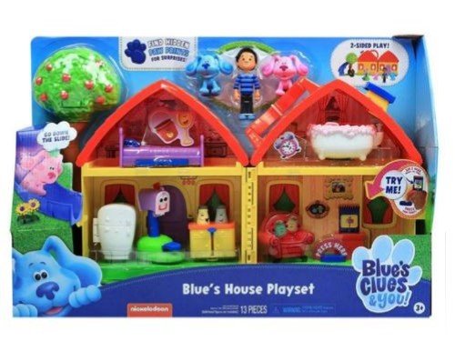 Las Pistas Blue Clues & You! Casa Deluxe 49610 Valija Con Muñecos 4961