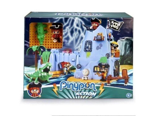 Pinypon Action Isla Pirata Con 1 Figura Y Accesorios 15637