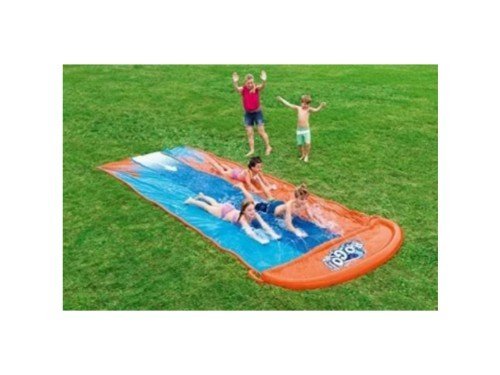 Pista Deslizador Triple Acuático Inflable 488 cm Bestway 52329