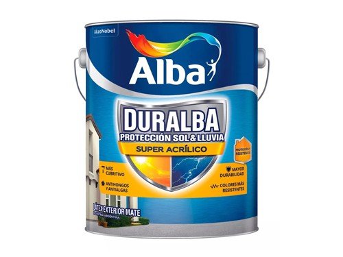 Pintura exterior mate Duralba Acríilico 20 litros