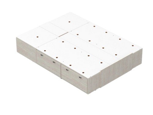 BASE BOX BENETHON 2PL , (56638)   1.40 - VENEZIA , 140*190*37