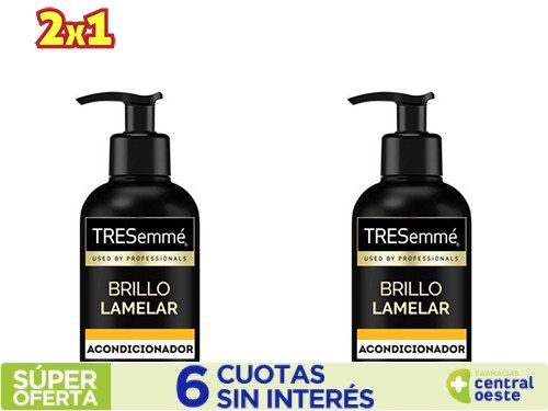 Acondicionador Tresemme BRILLO LAMELAR P x500ml