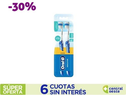 Cepillo Dental Oral-b Indicator x2Un