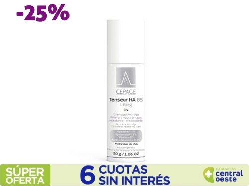 Crema Gel Cepage Tenseur Ha B5 x30ml