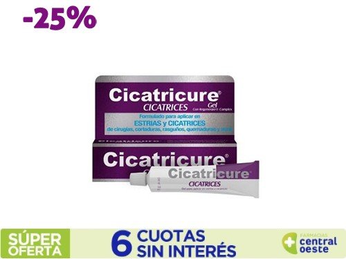  Crema Gel Cicatricure Cicatrices x30gr