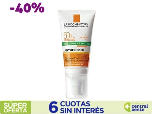 Protector Solar Toque Seco La Roche-Posay Anth SPF50 con Color x 50ml