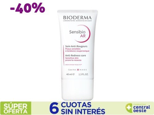 Crema Facial Bioderma Sensibio Sensibio Ar Piel Sensible x40ml